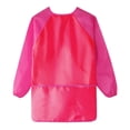 thumbnail image 3 of deevoka Children Painting Apron Washable Bib Paint Smock for Drawing Cooking Feeding A, 3 of 9