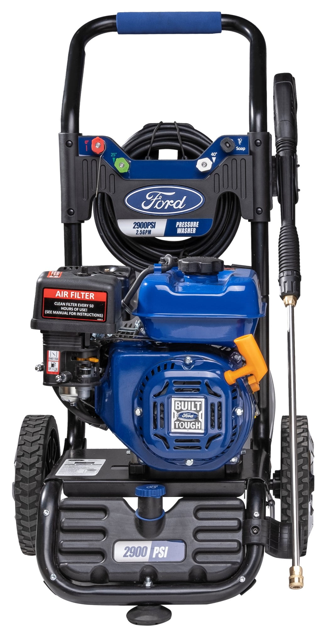 Ford FPWG2900H Gas Powered Pressure Washer - 2900 PSI and 2.5 GPM - CARB Compliant - 2