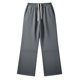 thumbnail image 4 of Ceisia Men's Wide-Leg Casual Sweatpants Contrast Drawstring Elastic Waist Lounge Pants Gifts, 4 of 4