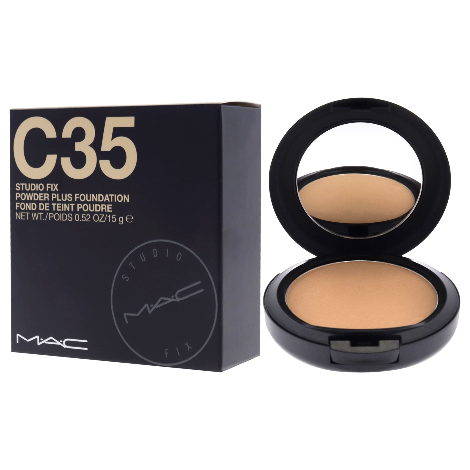MAC Studio Fix Powder Plus Foundation - C35 , 0.52 oz Foundation