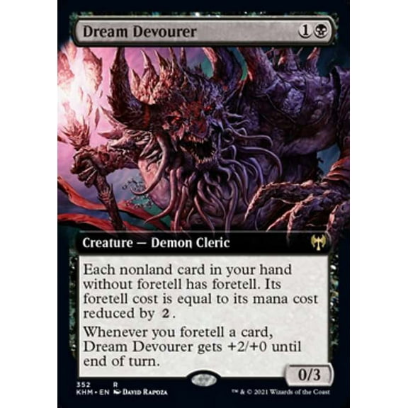 MtG Kaldheim Rare Dream Devourer (FOIL Extended Art) #352