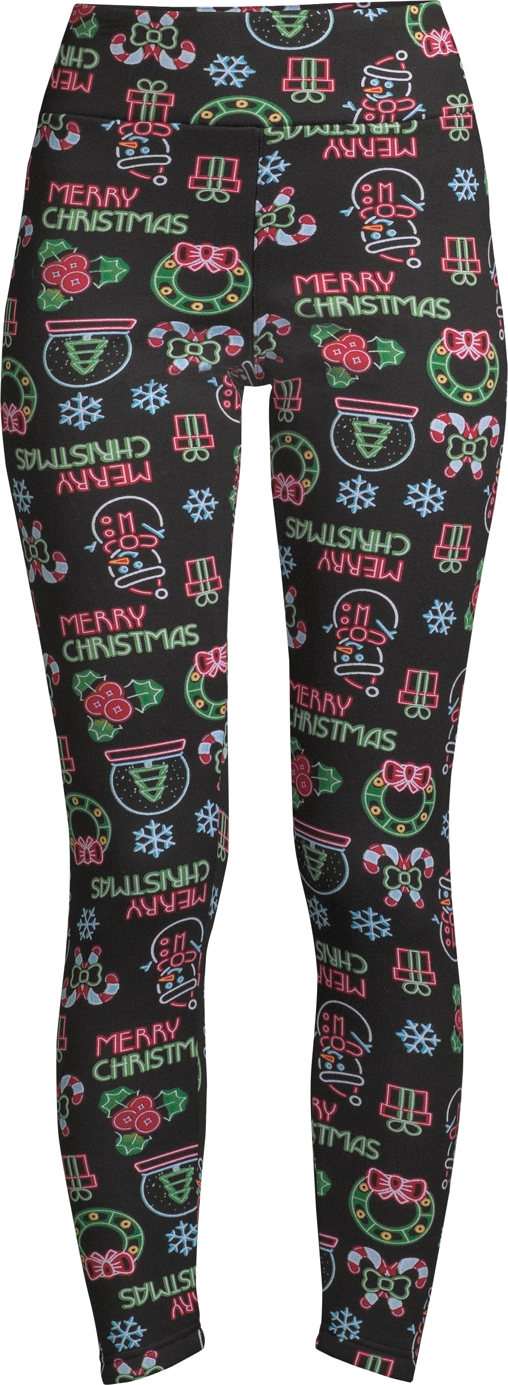 plus size christmas leggings walmart