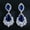 Blue, variant on CWWZircon Elegant Chandelier CZ Big Bridal Dangle Drop Earring for Women Jewelry