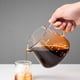 thumbnail image 5 of Advancent 600ml verter sobre goteo olla resistente a temperaturas práctico servidor de café vidrio reutilizable Cocina y Comedor 600ml (transparente), 5 of 6
