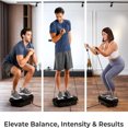 Compact Vibration Plate Exercise Machine Mini Full Body Vibration