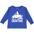 thumbnail image 3 of Inktastic Snowmobile Rider Snowmobiling Boys Long Sleeve Toddler T-Shirt, 3 of 5