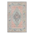 thumbnail image 3 of Unique Loom Whitney Collection Area Rug - Geneva (5' 3" x 8' Rectangle Pink/Blue), 3 of 7