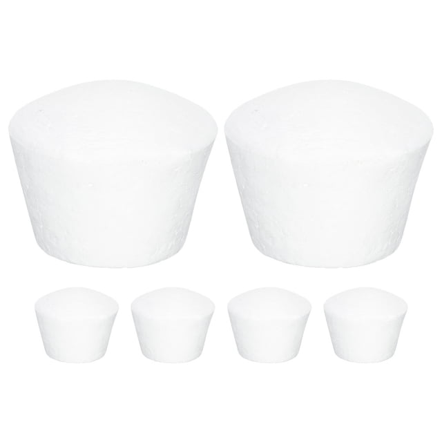 Miangastore 6PCS Foams Cupcakes Foams Cake DIY Craft Muffin Cupcake Decorating Practice Models