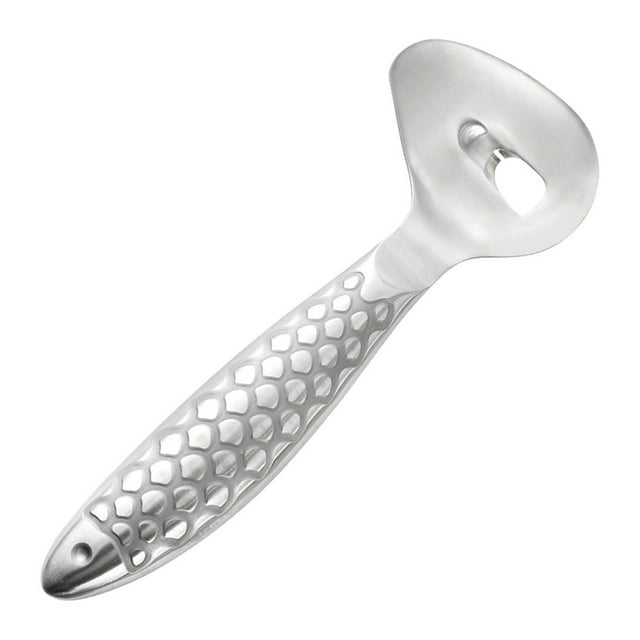 Classic Kitchen Accessories, Peeler Tool Thickened Peeler Spoon Stainless 7.28x2.68in Noodle Cutter Long Handle with Hole Kitchen Gadget Accessories for Cooking