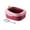 Pink L, variant on Cat Litter Tray Open Top Pet Litter Tray Durable Cat Litter Basin Cat Toilet for Green L