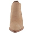 thumbnail image 2 of Vince Camuto Gradina Tortilla Suede Fashion Stacked Heel Bootie Ankle Boots (7, Tortilla), 2 of 7