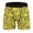 Jaune, variante sur Sous-vêtements pour Hommes, Confort Quotidien, Imprimés, en Tissu Respirant et Culottes Hipster Taille Basse Tendance pour Tenue Décontractée