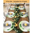 thumbnail image 4 of 15 Inch Round Placemats Set of 4, St. Patrick's Day Non Slip Heat Insulation PP Table Mats, Green Shamrock Gnomes Watering Can Plants Washable Place Mats for Kitchen Dining Party Table Decor, 4 of 7