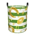 thumbnail image 2 of Goofa Watercolor St Patrick Day Printed Circular Hamper,Laundry Basket with Handles,Storage Baskets Foldable,Large Capacity Laundry Hamper-Small, 2 of 8