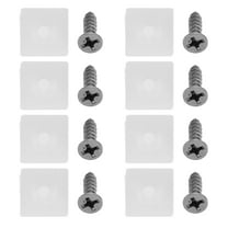 120 Sets Laminate Support Back Panel Buckle Double Sided Tape Heavy Duty Trim