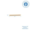 thumbnail image 2 of Wooden Dowel Pins 1/2 inch x 2 inch, Pack of 250 Spiral Dowel Joints for Woodworking, Furniture and Crafts, by Woodpeckers, 2 of 5