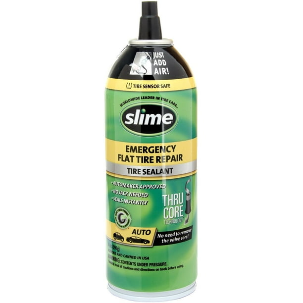 Slime Thru Core Emergency Flat Tire Sealant 60186 Walmart Com Walmart Com