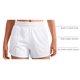thumbnail image 4 of Shorts CRZ YOGA Feathery-Fit Suaves con Bolsillo con Cierre Blanco XL, 4 of 6