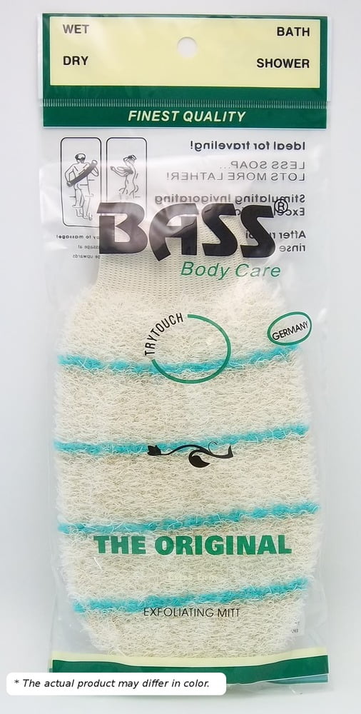 Exfoliating Mitt German Wet/Dry Massage Mitt Assorted Colors, Firm