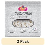 (2 pack) Richardson White Butter Mints 44 Oz. Bag