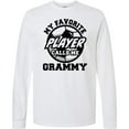thumbnail image 3 of Inktastic Soccer My Favorite Player Calls Me Grammy Long Sleeve T-Shirt, 3 of 5