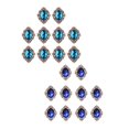 thumbnail image 1 of 20pcs DIY Bling Flat back Buttons Embellishment for Dress Phone Case Making Gloria adornos de espalda plana, 1 of 9