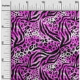 thumbnail image 1 of oneOone Cotton Cambric Fuschia Pink Fabric Animal Skin Sewing Material Print Fabric By The Yard 42 Inch Wide-KJN, 1 of 1