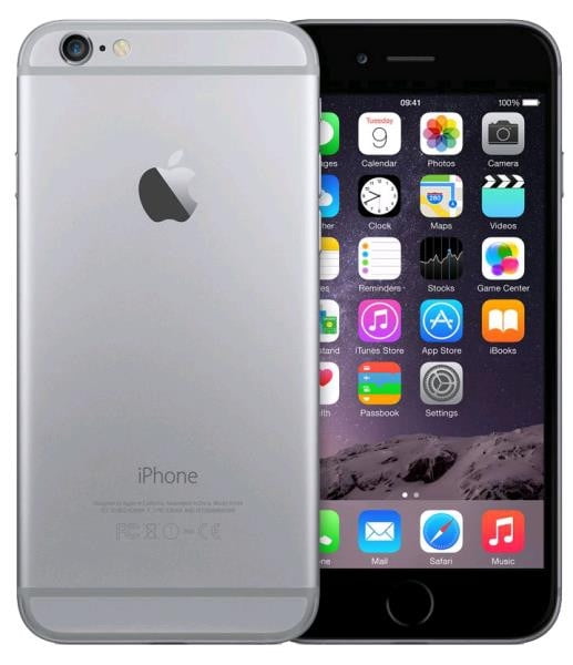 Apple iPhone 6 シルバー 本体 64GB 100% Pre-Owned Apple iPhone 6 64GB, Space Gray Silver Gold - Unlocked