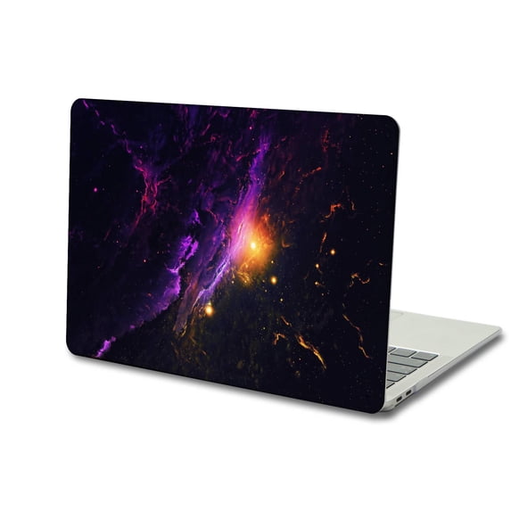KSK KAISHEK Hard Protective Shell Case Cover Only for MacBook Pro 15" with Retina Display Touch Bar Model: A1990/A1707 (Galaxy A 0567)
