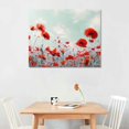 thumbnail image 2 of Nawypu Canvas Prints Wall Art For Home and Office Wall Decoration Red Poppies Flower Canvas Artwork Print Painting Picture Floral Modern Abstract Wall Art for Living Room Bedroom Kitchen, 2 of 6