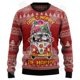 thumbnail image 3 of Suéter feo de invierno retro vintage con grafiti de Papá Noel para Halloween, Navidad, estampado 3D, estilo Harajuku, informal, divertido, de manga larga, 3 of 5