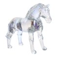 thumbnail image 4 of Crystal Zodiac Horse Figurine, Decorative Animal Ornament for Home and Office, Cartoon Style Miniature Sculpture Symbolizing Prosperity and Luck for, 4 of 5