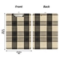 thumbnail image 3 of ALAZA Plastic Clipboard A4 Letter Size Decorative Clipboards for Students Women Men 9" x 12.5" Checkered Pattern-e5, 3 of 6