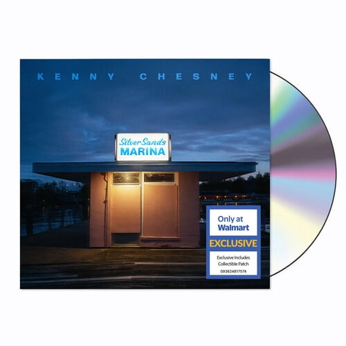 Kenny Chesney - Silver Sands Marina - Walmart Exclusive CD with Patch