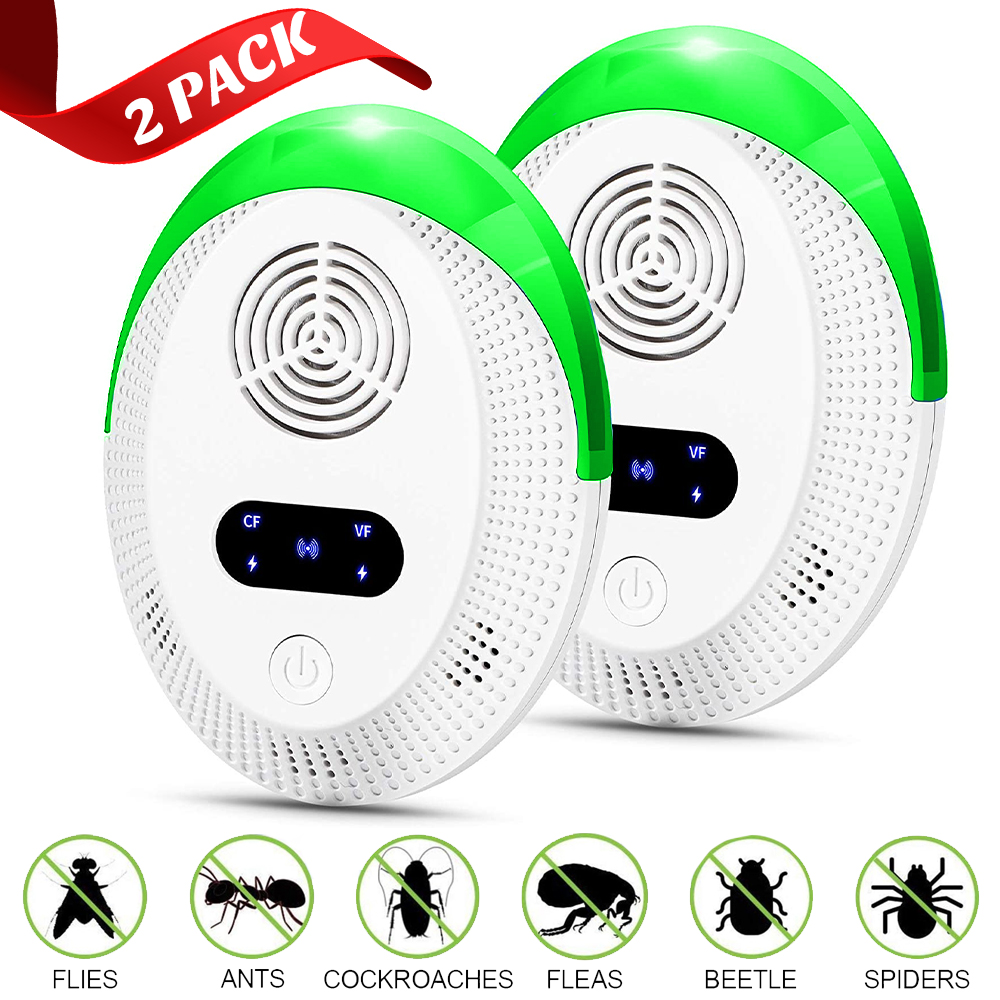 Ultrasonic Pest Repeller Mosquito Repellent Indoor , Variable frequency Bug Repellent plug in