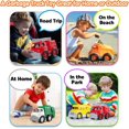 thumbnail image 5 of PLAY Garbage Truck Green Toy Car Christmas Gift for Toddler Ages 1+, 5 of 6