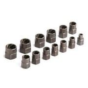 WINMAX Bolt & Nut Extractor Set Damaged Rusted Socket Remover Use With 3/8 in Wrench