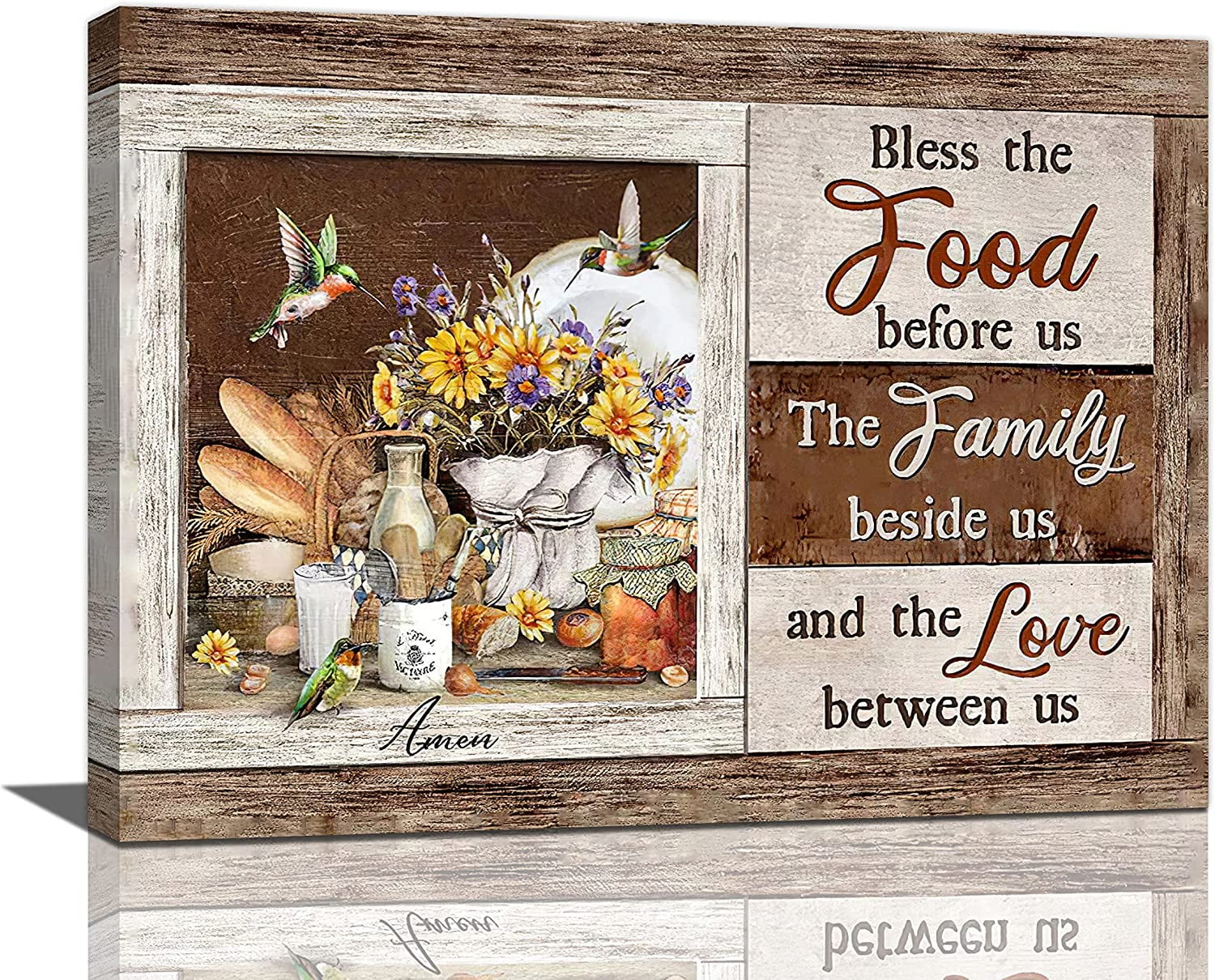 Christian Kitchen Wall Art Farmhouse Kitchen Pictures Wall Decor