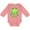 Mauve, variant on Inktastic Ribbit Cute Green Frog Boys or Girls Long Sleeve Baby Bodysuit