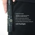 thumbnail image 4 of LED Flashlight, Emergency Flashlight USB Charging High Power White Light  for Outdoor Hiking Camping, 4 of 8