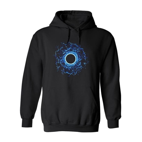 Black Hole In Space Hoodie Men -Image by Shutterstock, Male Small