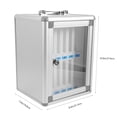 thumbnail image 2 of Greenadscape Cell Phone Storage Locker Cellphone Lock Box Light Grey 1Pcs for Restaurant Use, 2 of 5