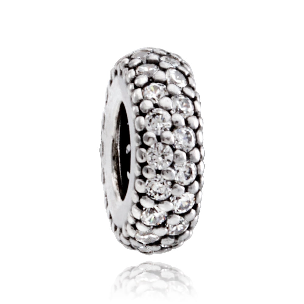 Pandora Inspiration Within Spacer Silver Charm Clear Cubic Zirconia ...
