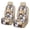 Cats Pattern, variant on CHAQLIN Car Front Seat Covers Cat Butterflies 2 Pack Car Seat Covers Non‑Slip for Vans Side Airbag Compatible Polyester Car Seat Cushion Protector Pads