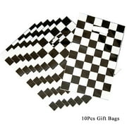 Checkered Race Car Party Black White Checkered Flag Tablecloth Road Tablecloth Racetrack TableCover Racing Birthday Party Decor