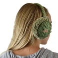 thumbnail image 2 of C.C Soft Winter Warm Adjustable Headband Ear Warmer Earmuffs, Olive, 2 of 4