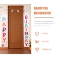 thumbnail image 5 of 1 Pair Happy Birthday Design Door Curtain Door Banner Birthday Party Decorations, 5 of 8