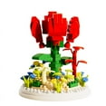 thumbnail image 2 of Bloques de construcción Juguetes de flores compatibles con Lego Puzzle Ensamblado Partículas pequeñas Puesto de regalo para el Día del Niño para Niñas, 2 of 4