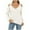 White-Sweater, variant on Qetyuw Cable Knitted Sweater for Women Off Shoulder V Neck Long Sleeve Pullover Jumpers Solid Color Open Back Casual Sweaters