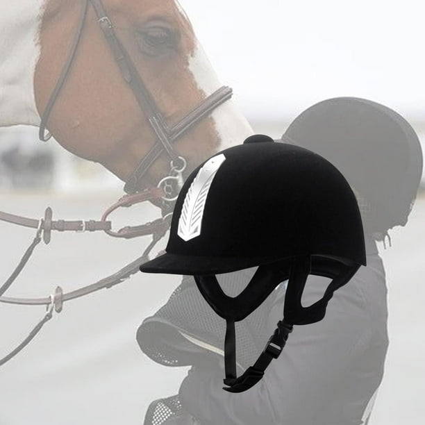 Casque D'équitation Enfant – Léger, Réglable 55-60 Cm, Ventilation, Doublure Amovible – Pour Garçons Et Filles